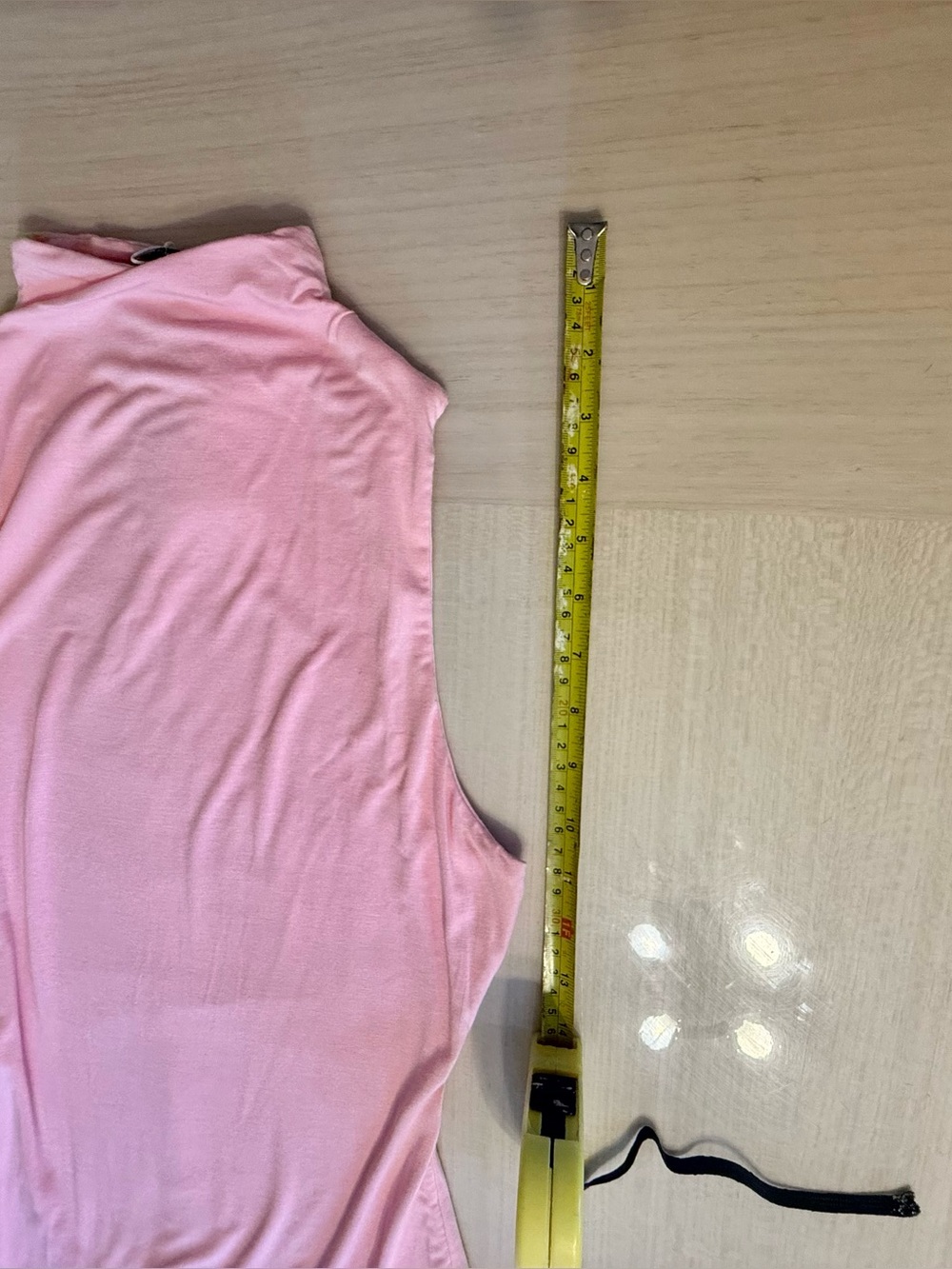 Naked Wardrobe Mock Neck Sleeveless Pink Bodycon Maxi Midi Dress Small Nordstrom - Picture 5 of 11